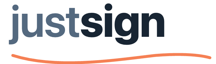 justsign-logo-white JustSign Logo